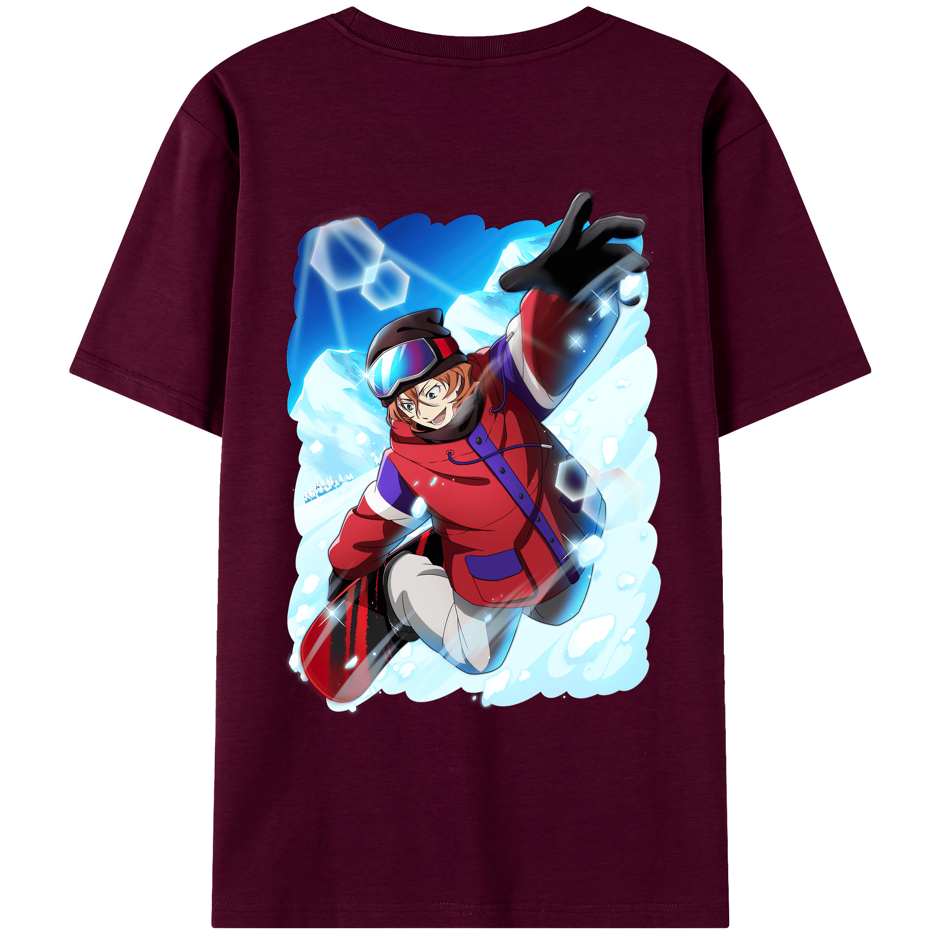 （画像用） 文豪ストレイドッグス Bungo Stray Dogs レディース半袖Tシャツ(バックプリント)